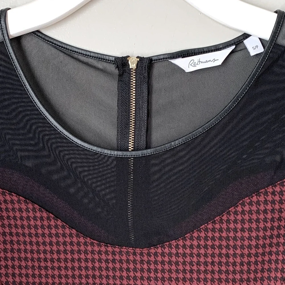 Reitmans size S Plaid Top - Picture 5 of 12